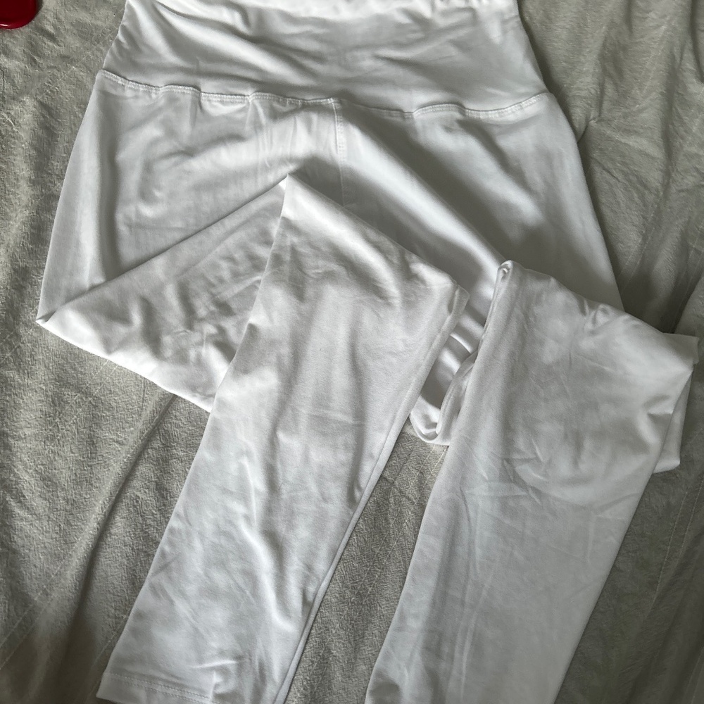 White leggings